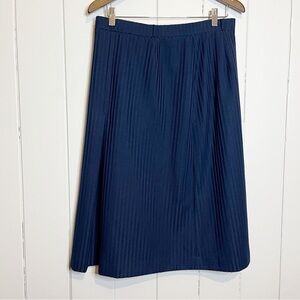 Vintage Ulti-mates Navy Striped Skirt.